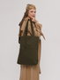 Zoozie Bags Bolso Tote en Verde Oscuro